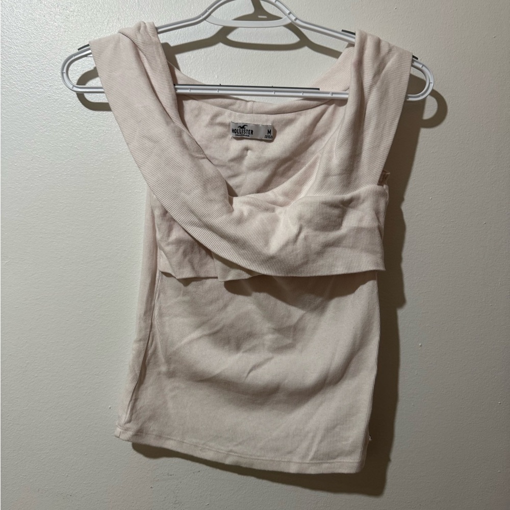 White House Black Market Blush Sleeveless Top